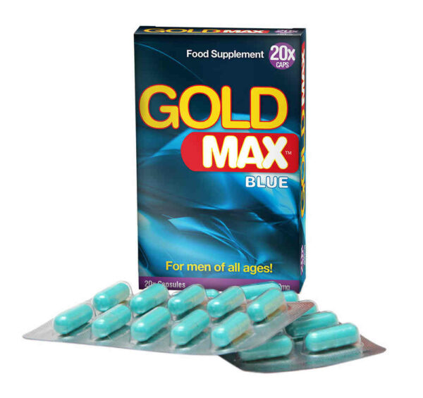 Stimolante sessuale Gold Max Blue capsule - immagine 4