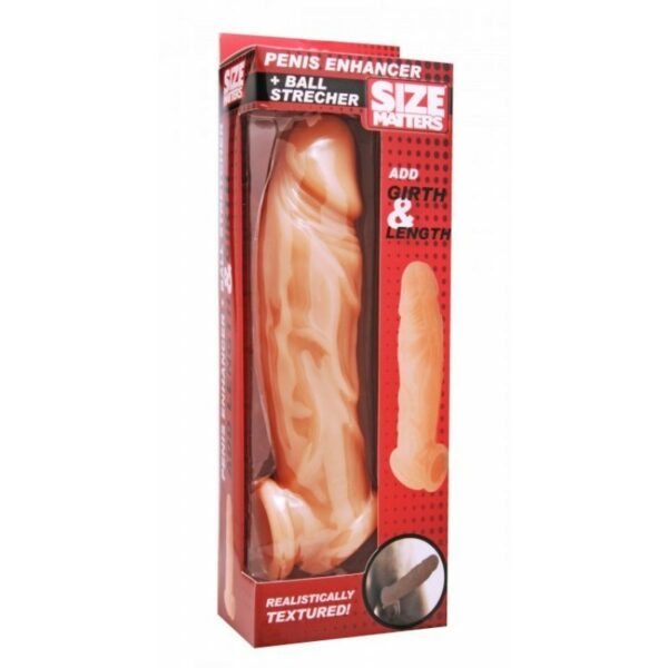 Guaina ingrandimento del pene Realistic Penis Enhancer. Size Matters - immagine 3