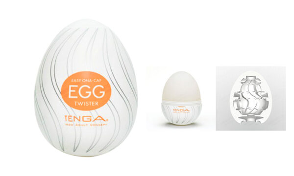 Masturbatore Ovetto Tenga Egg Twister - immagine 2